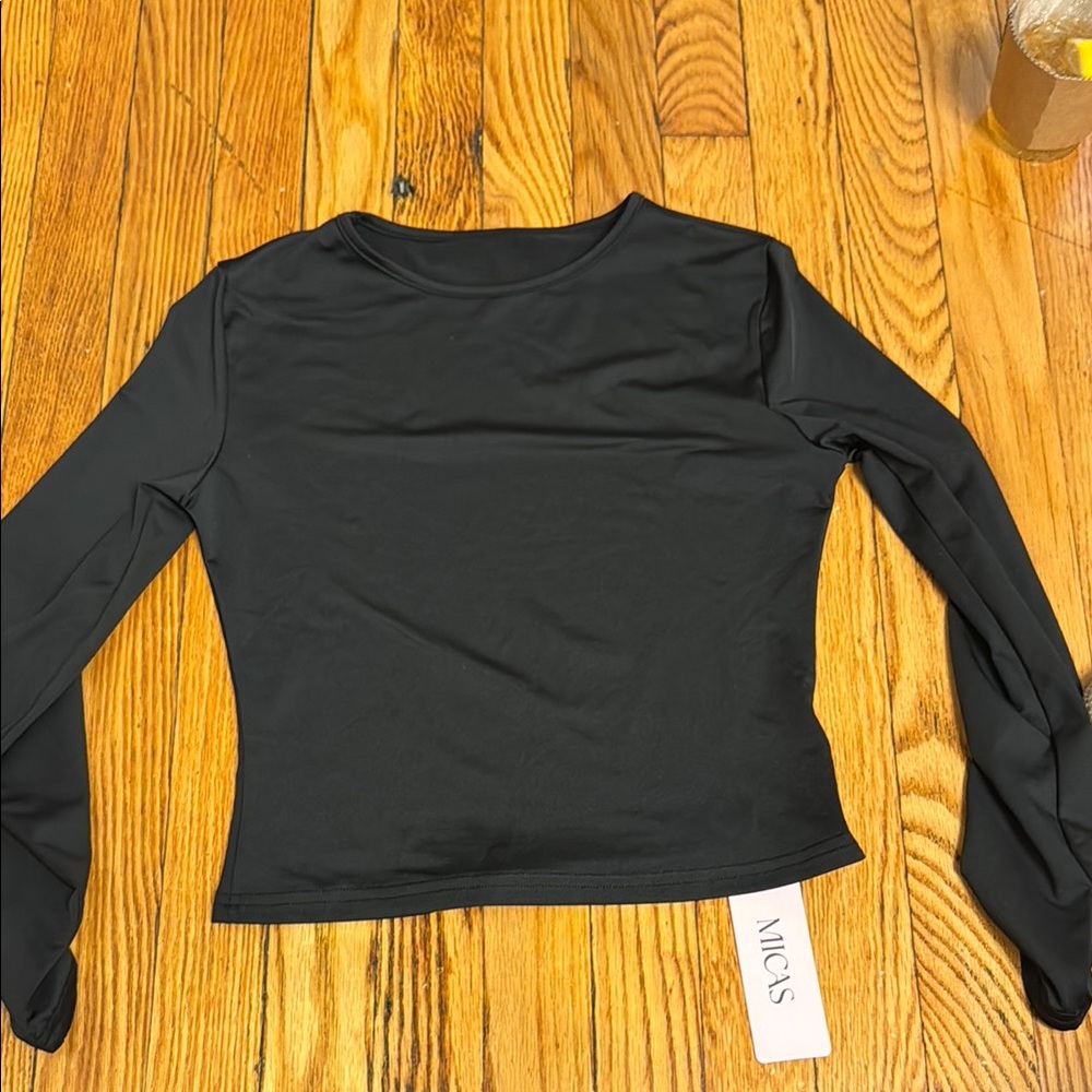 REVOLVE Black Long Sleeve Blouse